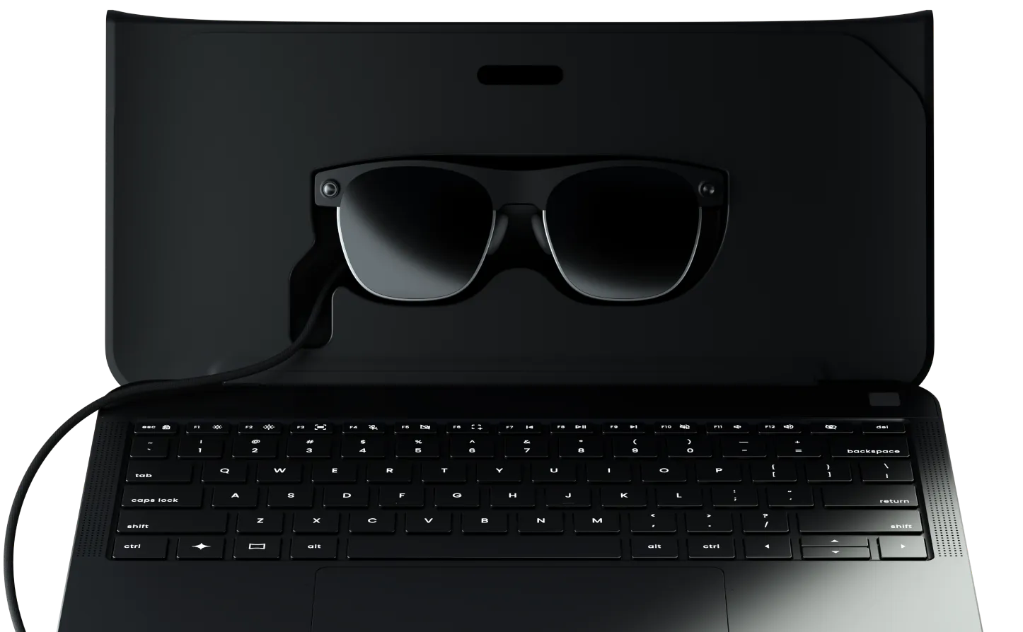 Spacetop G1 أول لابتوب يعمل بدون شاشة بفضل تقنية الواقع المعزز