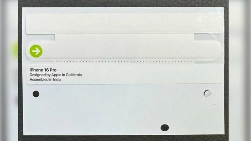 آيفون 16 برو و برو ماكس صنع في الهند 