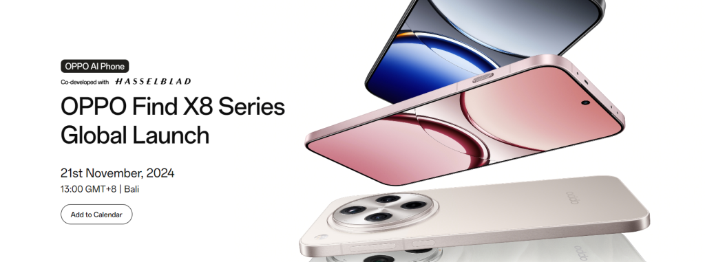 أوبو تكشف رسميًا موعد الإطلاق العالمي لسلسلة Oppo Find X8