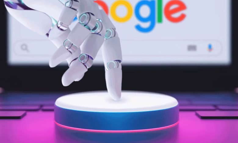 وضع الذكاء الاصطناعي جوجل