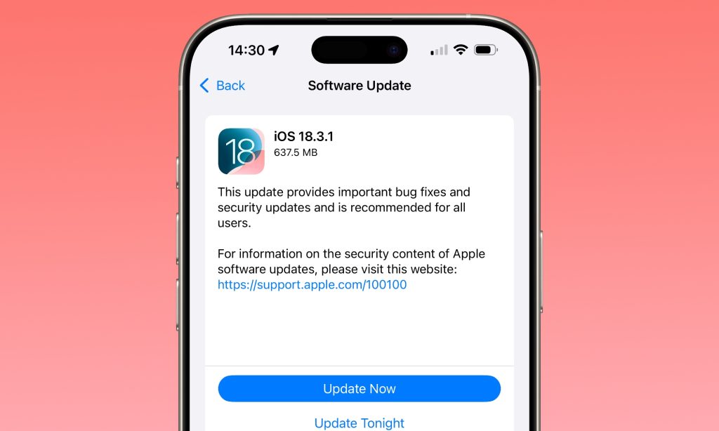 آبل تطلق التحديث 18.3.1 iOS لإصلاح ثغرة أمنية خطيرة في الآيفون