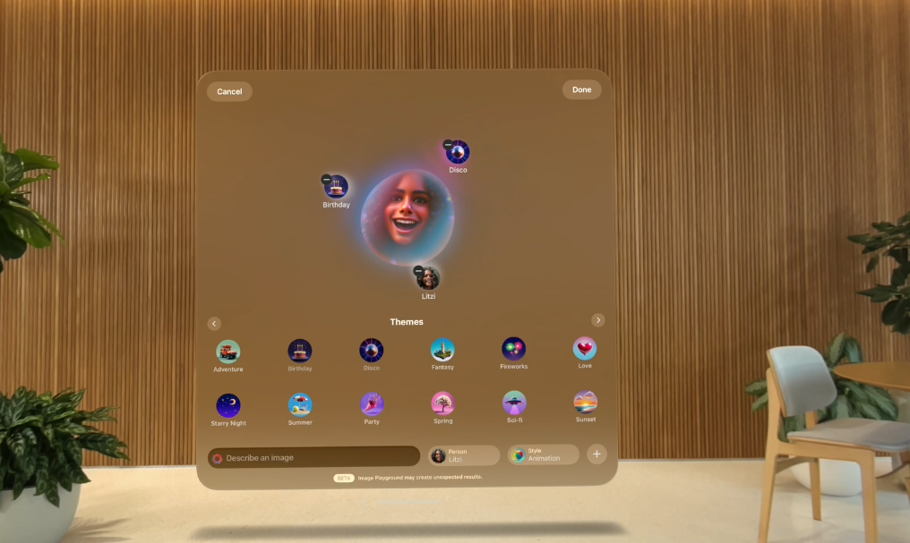 ميزات Apple Intelligence ونظارة آبل