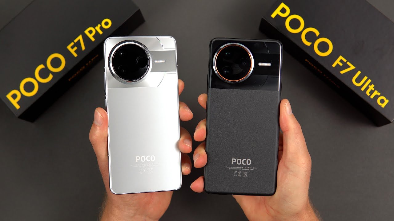 شاومي تكشف رسميًا عن Poco F7 Ultra و Poco F7 Pro