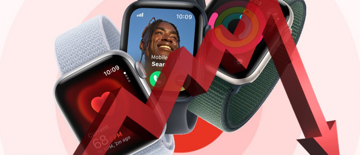  انخفاض شحنات ساعة آبل الذكية للعام الثاني على التوالي!