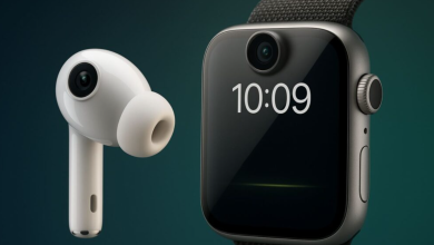 إيربودز و آبل ووتش بكاميرا