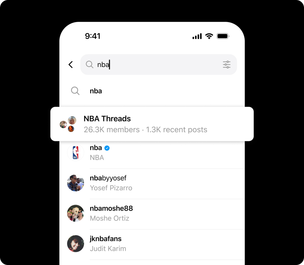تطبيق Threads