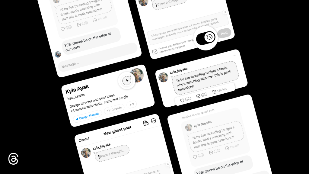 المنشورات المؤقتة في ثريدز