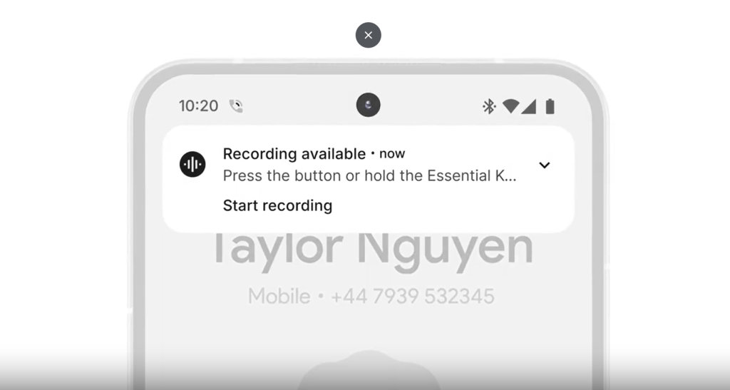 تسجيل المكالمات Nothing