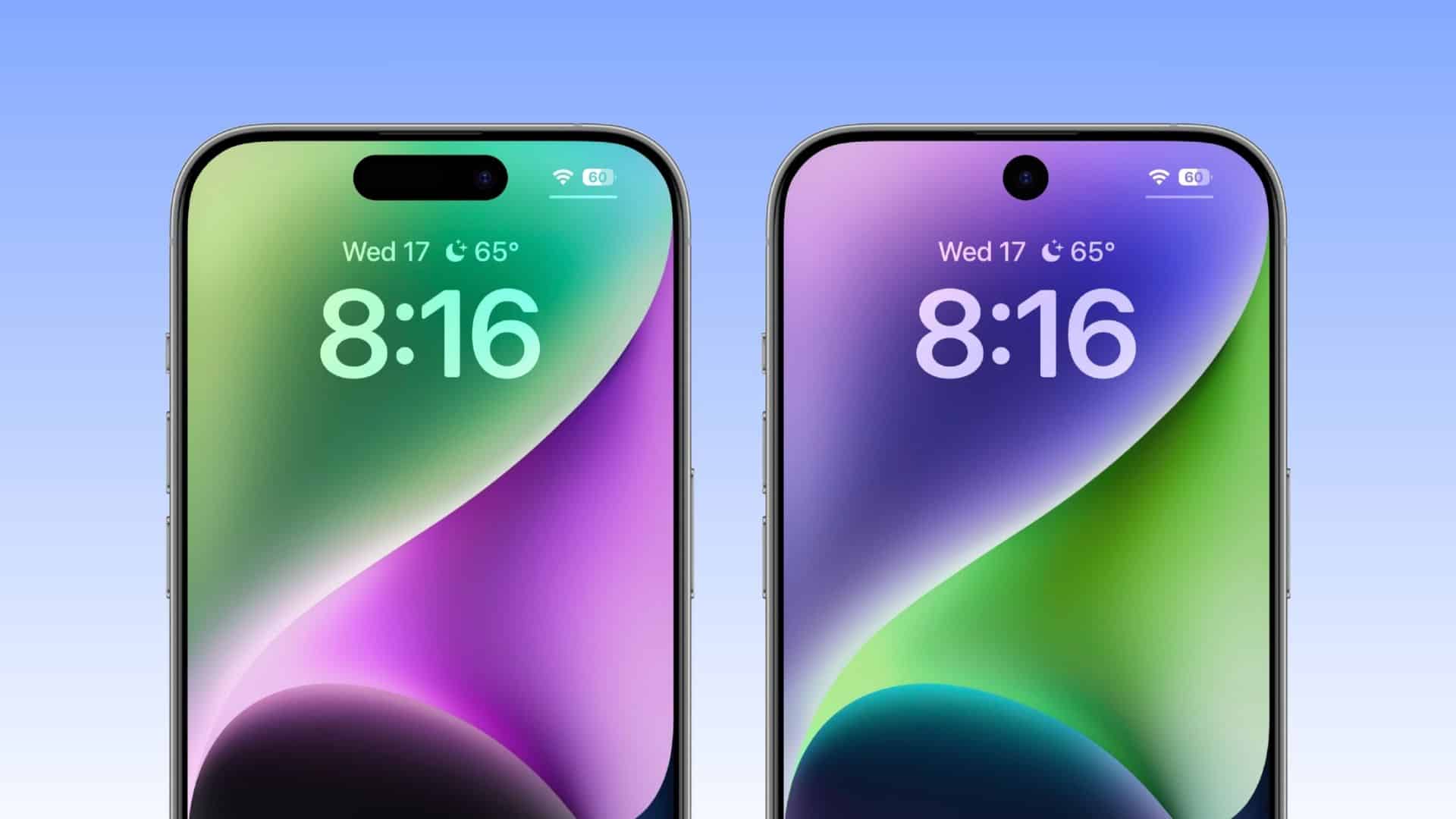 كاميرا السيلفي في آيفون 18