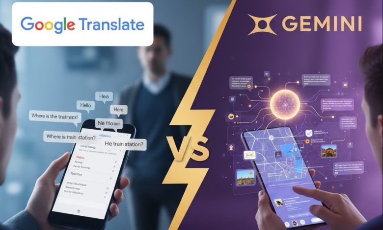 ترجمة جوجل مدعومة الآن بالذكاء الاصطناعي Gemini