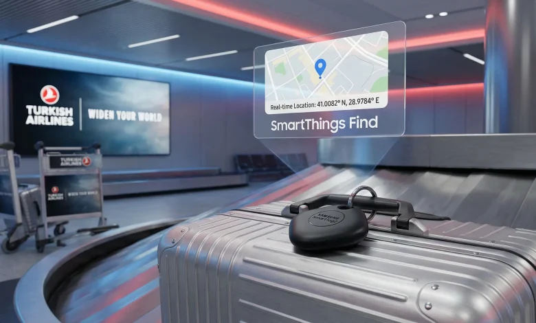 خدمة تتبع الأمتعة من سامسونج