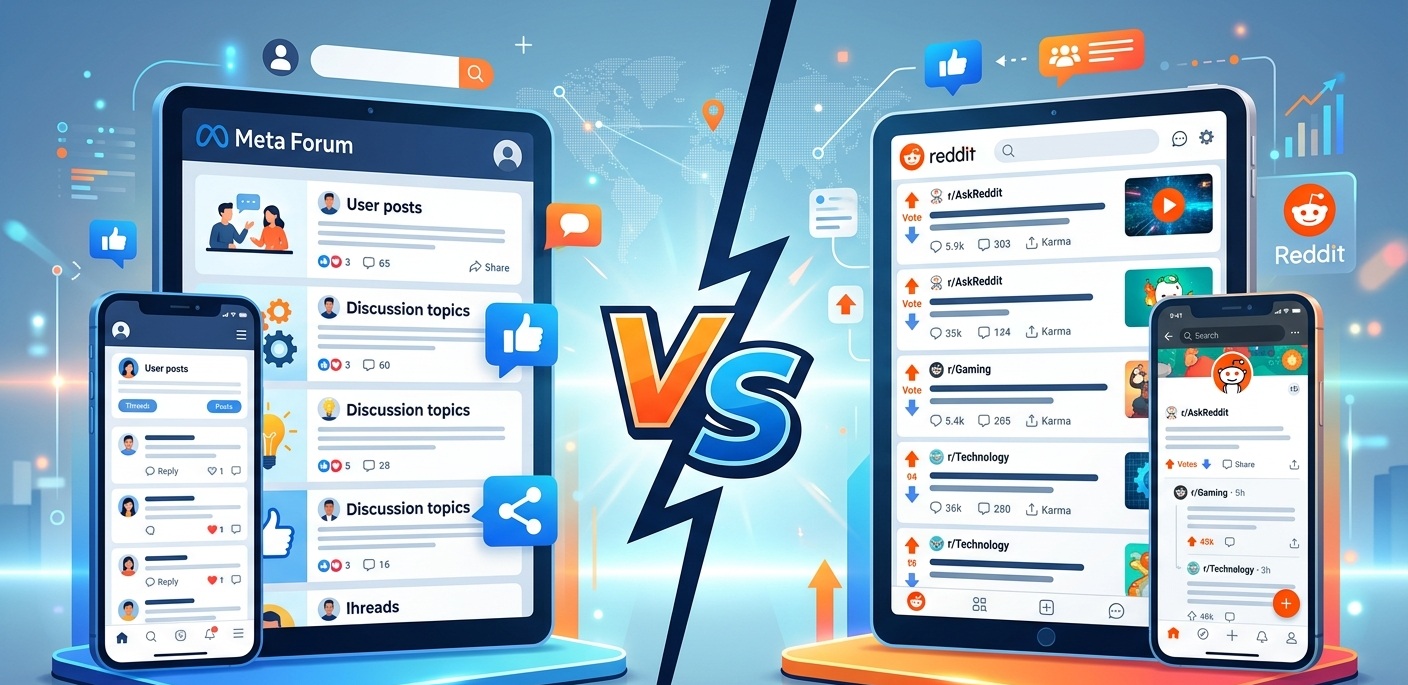 ميتا تطلق تطبيقًا جديدًا باسم Forum لمنافسة Reddit