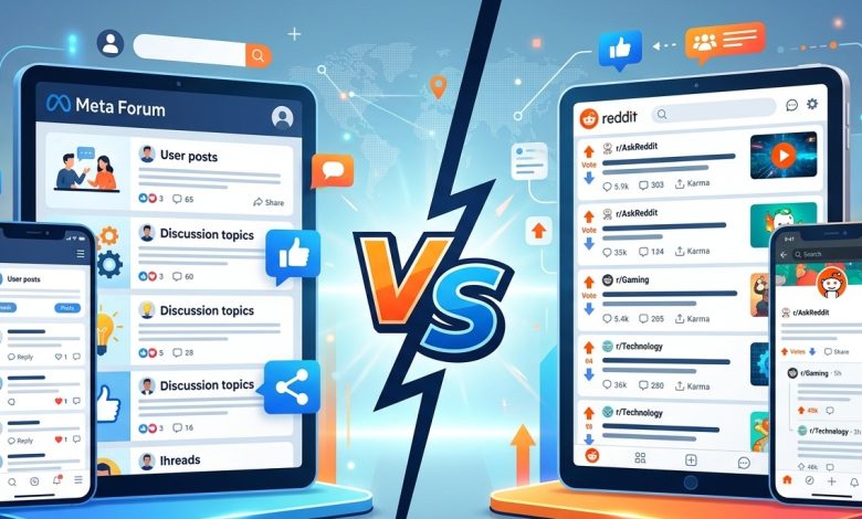 ميتا تطلق تطبيقًا جديدًا باسم Forum لمنافسة Reddit
