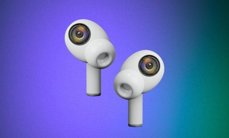 AirPods مزودة بكاميرات