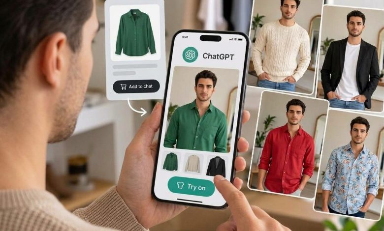 ChatGPT يتيح تجربة الملابس افتراضيًا قبل شرائها