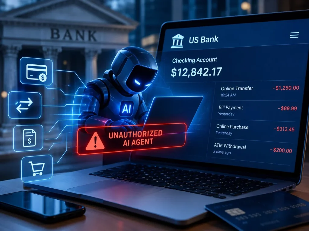 وكلاء الذكاء الاصطناعي يصلون إلى حسابات بنكية دون إذن المستخدمين