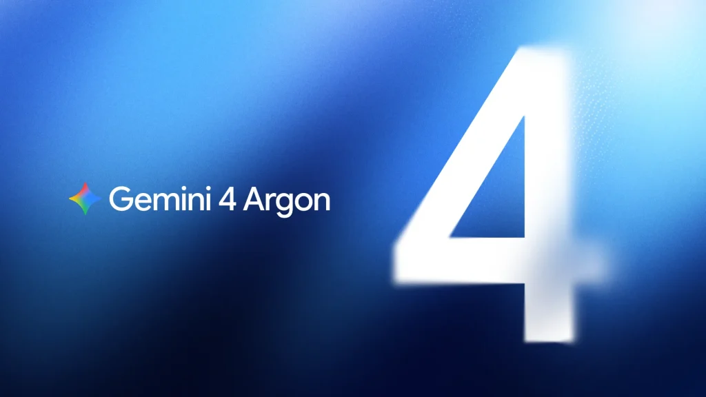 جوجل تُطلق Gemini 4 Argon - نموذج جديد ينافس GPT-6 Astra بتكلفة أقل